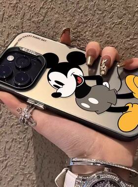 叉腰米奇米妮适用于一加15/13T12手机壳Turbo/6Ace6/5Ultra竞速至尊版保护套1+11新ACE3V3PRO防摔OnePlus元气