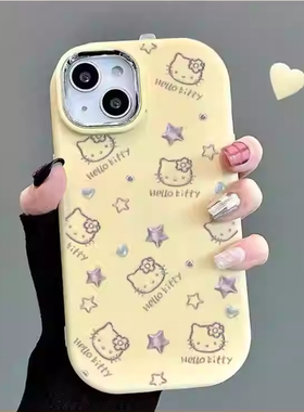 卡通猫小星星适用于OPPOrealme真我14pro+13手机壳15/11neo7x/6seGT8prok12x新款K11/109全包V50镜框保护套