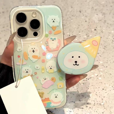 火翔绿自嘲熊适用于OPPOReno16手机壳15/14PROFindX8Sx9保护套A6PROA5A3X7Ultra新款K12S11女款reno10高级IMD