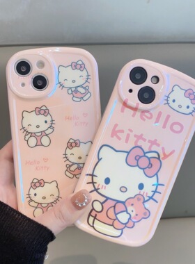 卡通卡通猫适用于荣耀500pro手机壳400/300Ultra80GTx70iX60/x50i保护套play9T7T女Magic8/7华为畅玩60直边