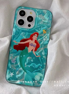 夏天美人鱼适用于oppo A6pro/A5手机壳A3A2x/1/a96创意A2m女a11x/sA93/78保护套A58x/a35/a32/A9x全包羽纱