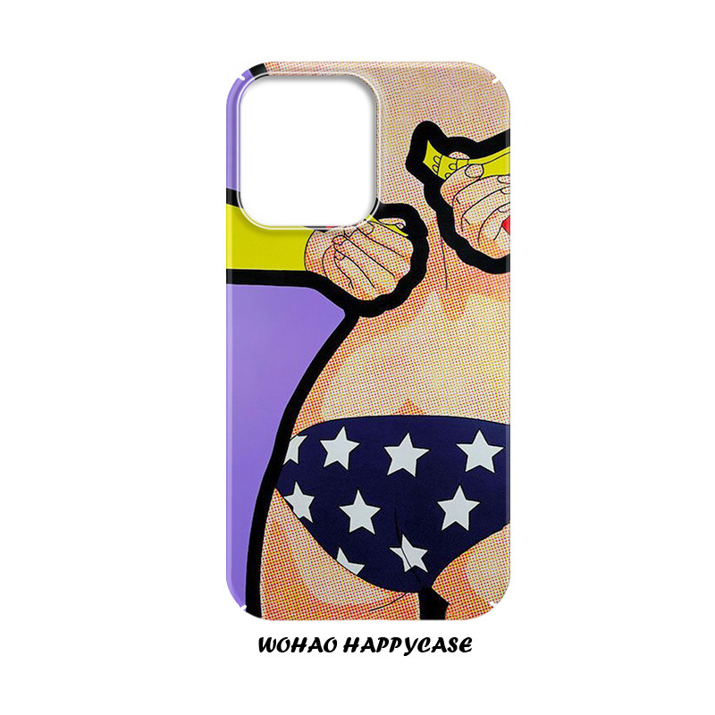 欧美比基尼适用于苹果16手机壳14pro创意iPhone13潮流高级12磨砂少女华为mate60pro/P70菲林壳全包防摔小米14