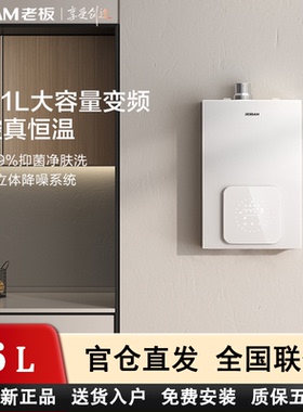 老板HD660A-16L燃气热水器智能恒温350A强鼓式下置变频16升HT520A