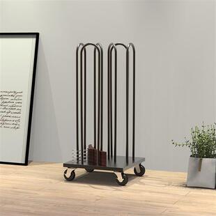 服装店衣架收纳车裤夹存放车金属架子贮存架服装衣架收纳架手推i.