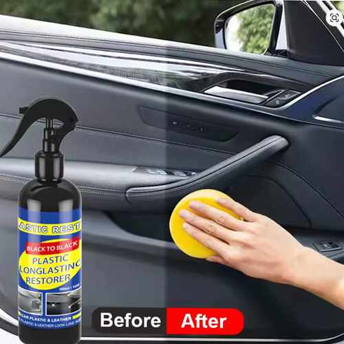 Car Plastic Restorer Back To Black Gloss Spary 内饰清洁剂