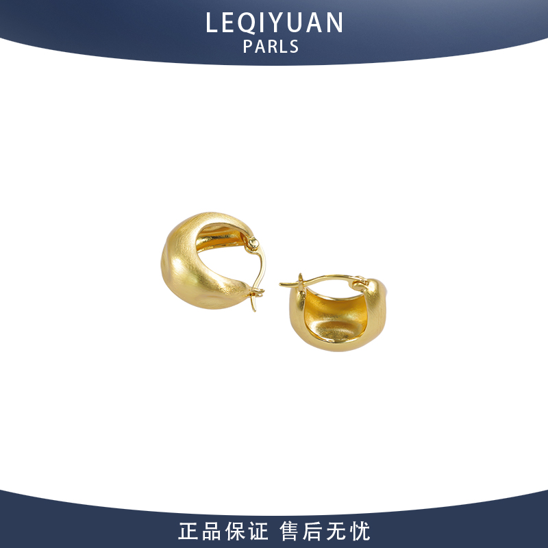 金色耳环leqiyuan铜包邮欧美女