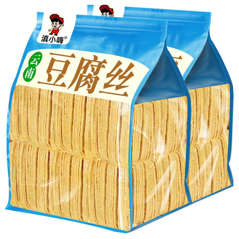 云丝石屏豆腐丝云南特产干货千张豆腐皮腐竹丝火锅凉拌豆制品食材