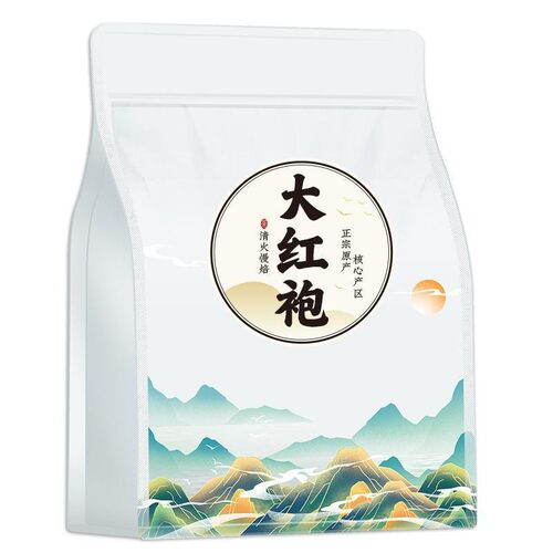 乌龙茶大红袍Oolong tea, Da Hong Pao浓香型2024新茶袋装茶叶