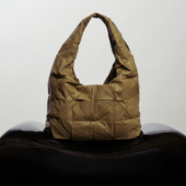 柔软大容量单肩手提包新品 YEE SIX折hobo包大号小众设计师款 女