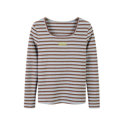 KUUYOO慢生活方领打底衫