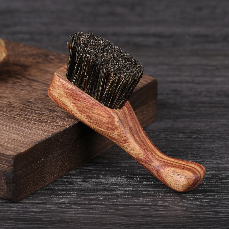 高档猪鬃毛软硬迷你文玩刷子金刚核桃橄榄核雕保养包浆上色套装