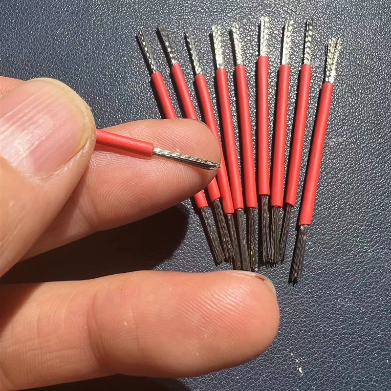 文玩核桃抠缝打底不掉色软钢丝刷去返碱专用手动软钢丝304不锈钢