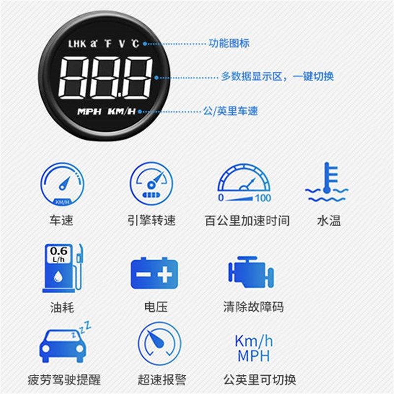 汽车抬头显示器HUD车载OBD多功能高清车速表油耗水温显示屏平视仪,搬运/仓储/物流设备,机械式停车设备（立体停车库）,淘宝优惠券,粉丝福利购,淘宝优惠卷