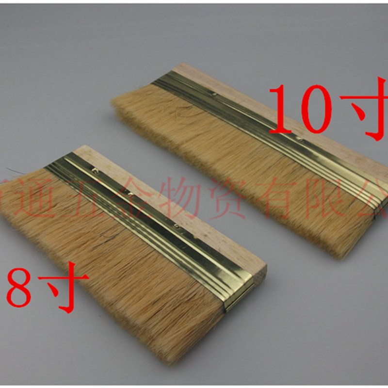 8寸10寸鬃毛大板刷排刷 船厂用刷 油漆刷子 猪毛刷 扫灰刷