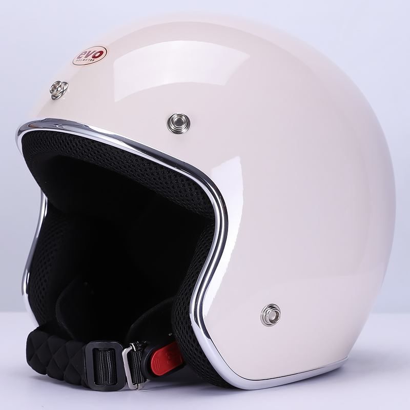 EVO复古3/4摩托车电动车头盔