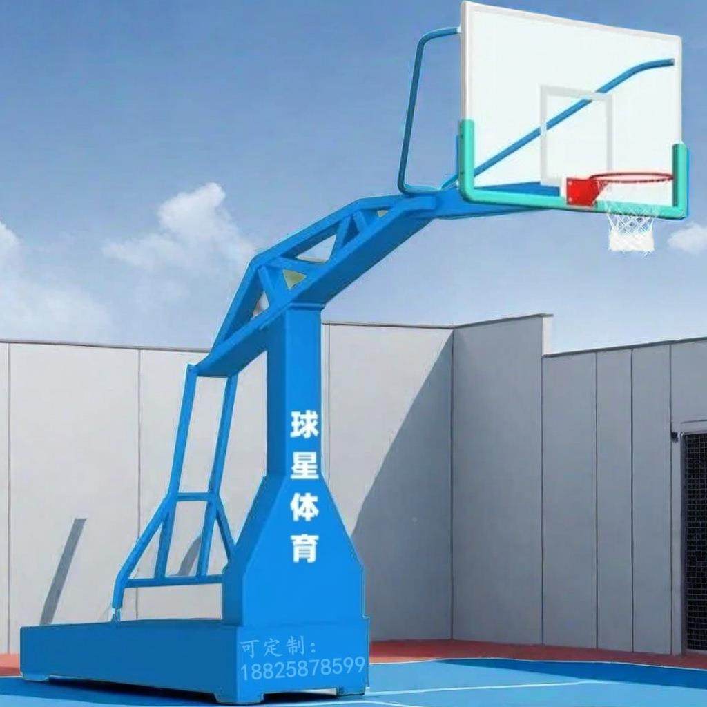 球星篮189球架标准移动式固式篮球江西九定江架昌室内户外标宜准