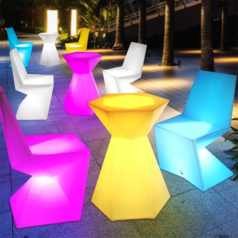 座椅七外彩家具休闲椅户阳台k清吧新款加厚变色万棵松文桌氛围餐