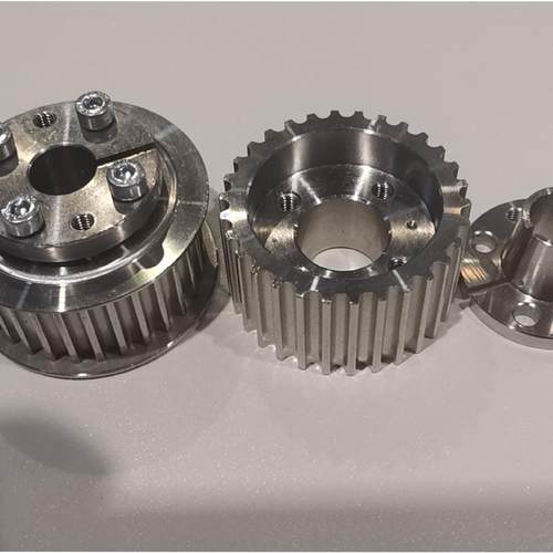 不锈钢齿轮键免同步轮带轮5m-3YWA化0齿耐腐蚀皮带适用机械自动设