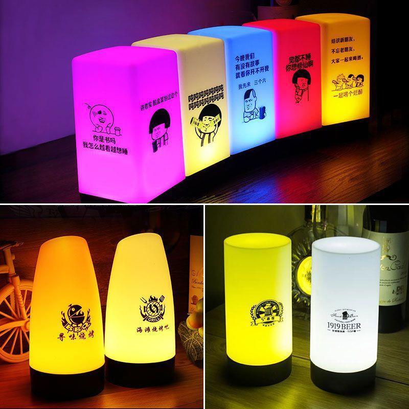 酒吧台灯充电桌灯清吧餐厅个性氛围摆摊剧本杀号码小夜灯跨境电商