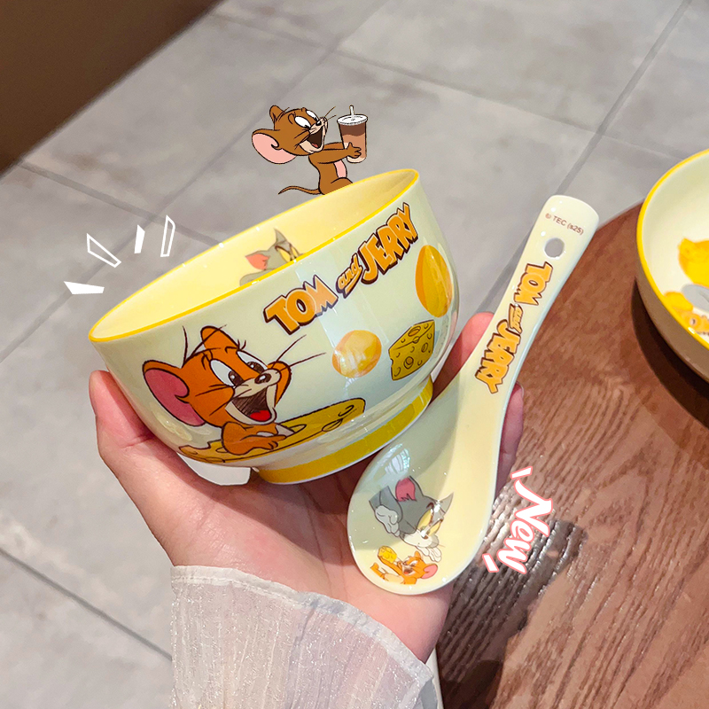猫和老鼠陶瓷饭碗家用2025新款