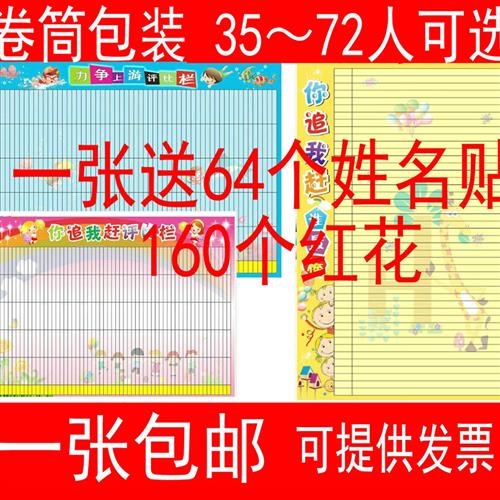 学校中小学生幼儿园班级评比栏竞赛栏积分表教室布置班容班貌墙贴