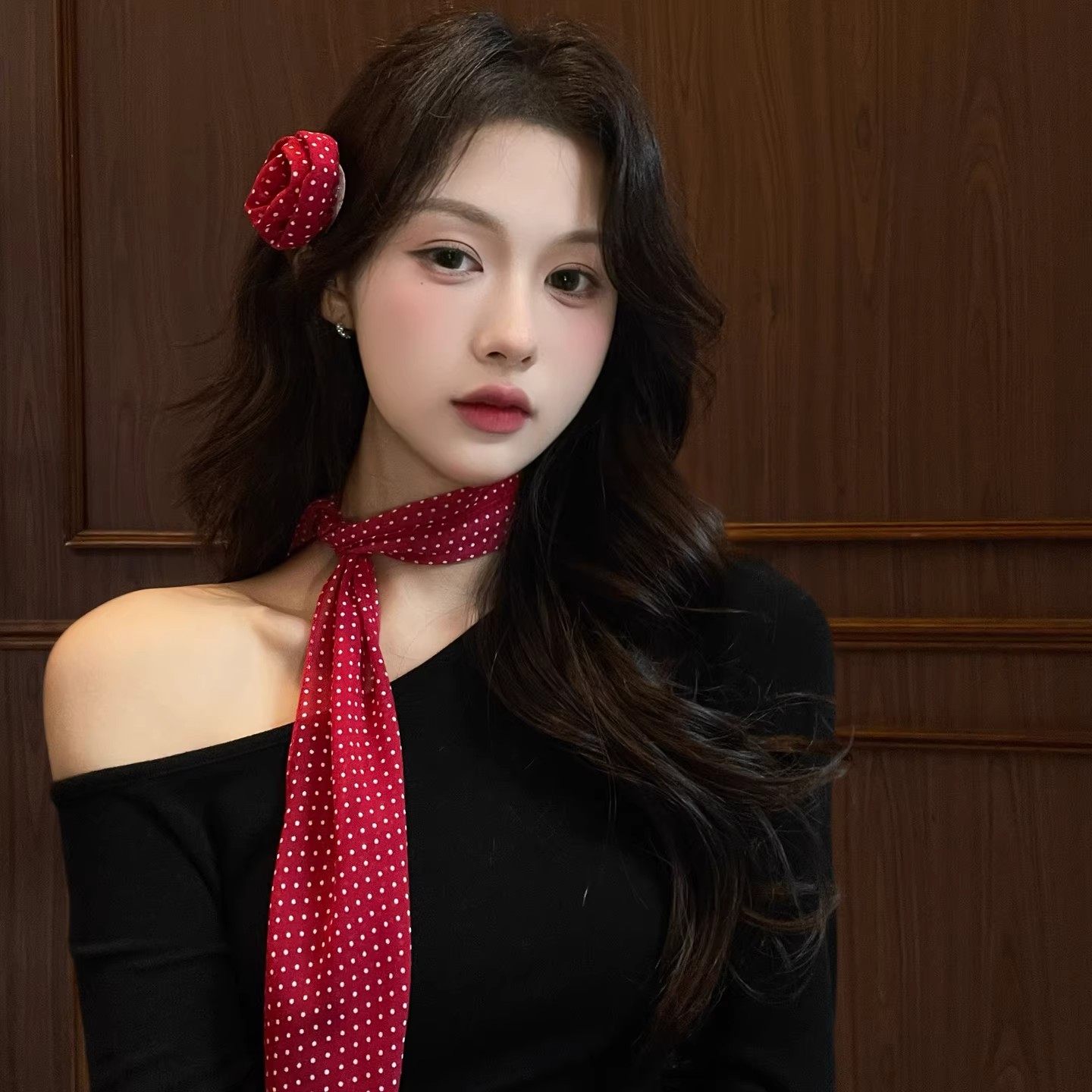 韩系百搭玫瑰花朵长条丝巾女春夏氛围感系脖配饰薄款时尚百搭围巾,服饰配件/皮带/帽子/围巾,围巾/丝巾/披肩,淘宝优惠券,粉丝福利购,淘宝优惠卷