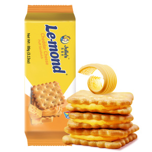 【茱蒂丝】进口乳酪夹心饼干89g*3袋