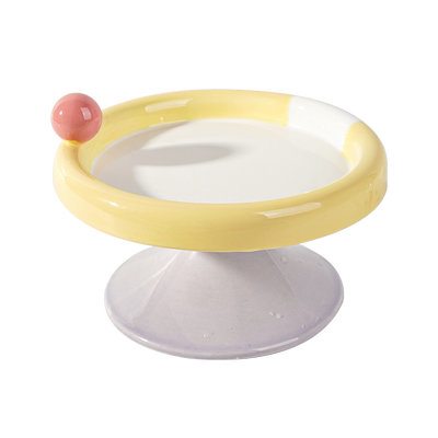 冰淇淋陶瓷猫狗碗高脚防打翻