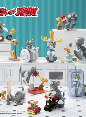 正版猫和老鼠TOM and JERRY猫鼠大作战系列盲盒动漫周边摆件礼物