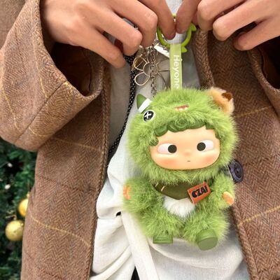 正版HEYONE黑玩哦崽ozai情绪棱镜盲盒搪胶毛绒挂件礼物侯明昊同款