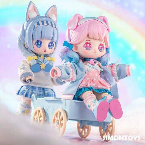 正版SIMONTOYS妮崽NYZAII甜蜜幻想系列盲盒12分BJD可动关节玩偶
