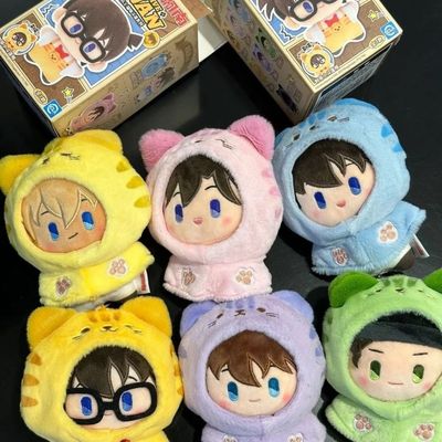正版灵动创想名侦探柯南猫咪斗篷系列盲盒毛绒公仔玩偶挂件礼物