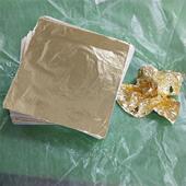 金银铜箔纸金箔银箔烧箔铝箔玫瑰金紫铜箔工艺饰品天花吊顶装 饰泊