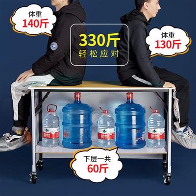 可折叠桌子带轮移动小吃地摊位专用手推餐车夜市烧烤肠摆摊小推车