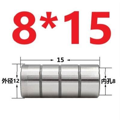 GB精密直导套轴套钢套衬套导柱导套五金模配件8 10 12 16 2022 25