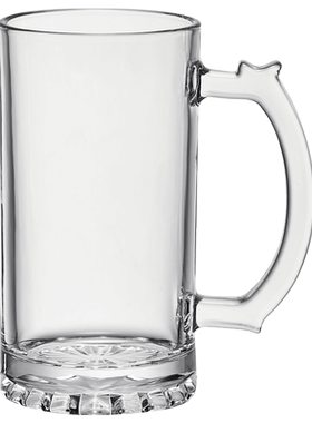 【钢化加厚】文案啤酒杯扎啤杯