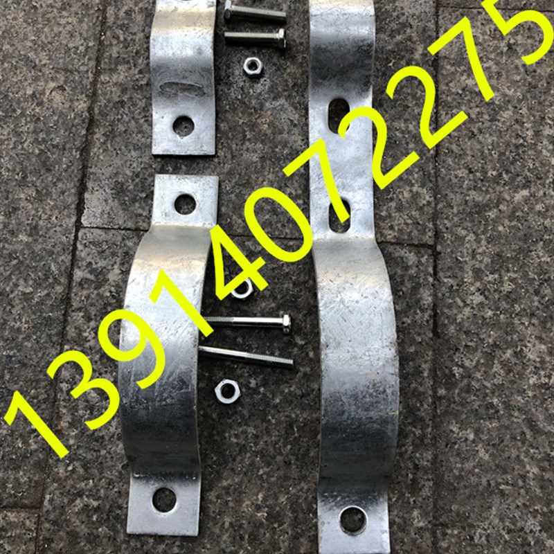 电线杆拉线抱箍 双圆抱箍 扁铁抱箍 葫芦抱箍 大小抱箍 电缆抱箍