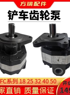 铲车装载机齿轮泵行走泵液压齿轮泵总成CBFC25 50齿轮泵配件大全