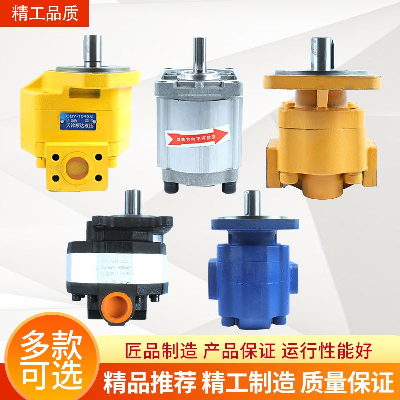 小装载机铲车液压齿轮油泵配件大全CBFC18 25 50行走泵大泵工作泵