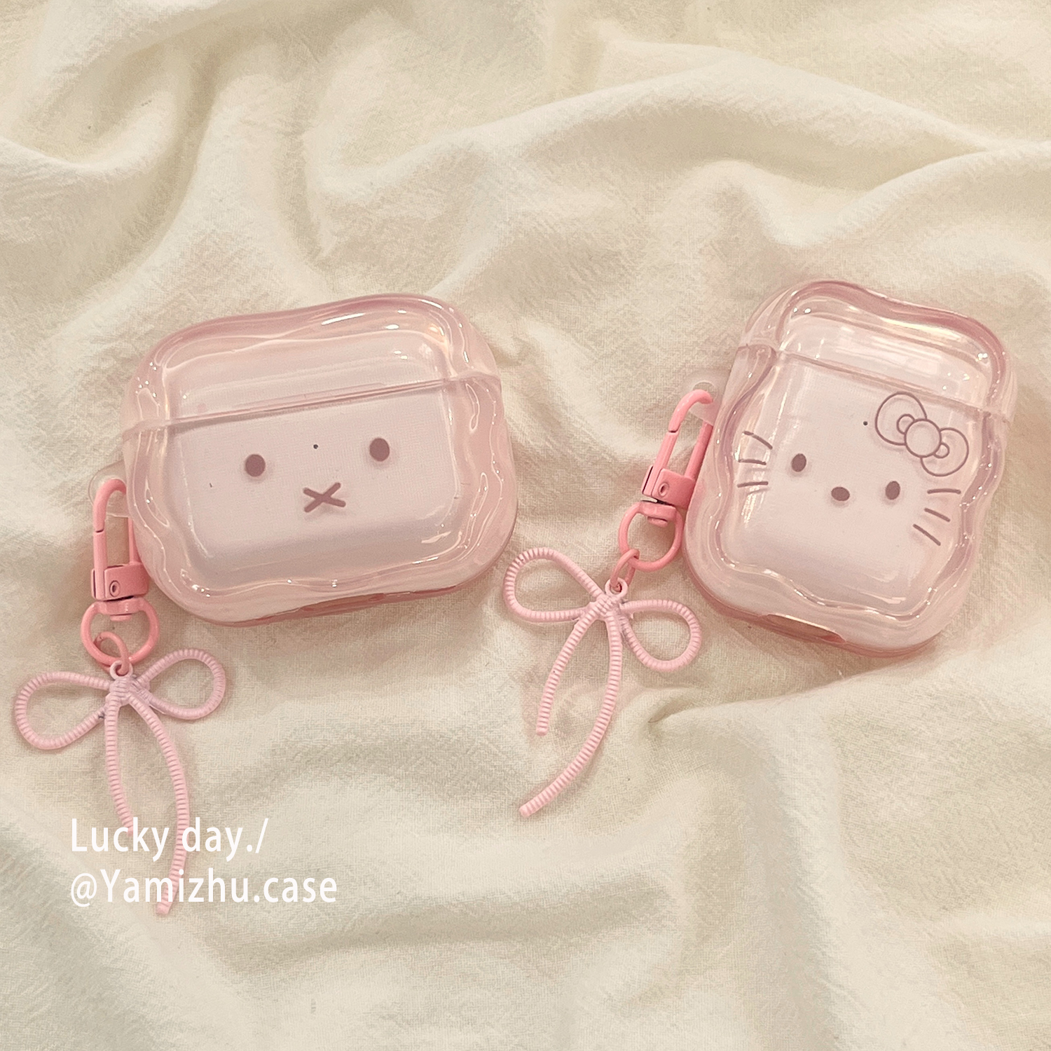 日韩风耳机壳保护壳全包防摔