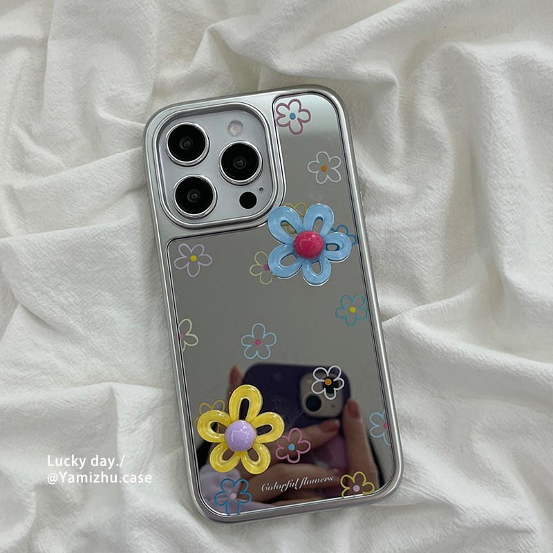 苹果手机壳镜面日韩风保护壳