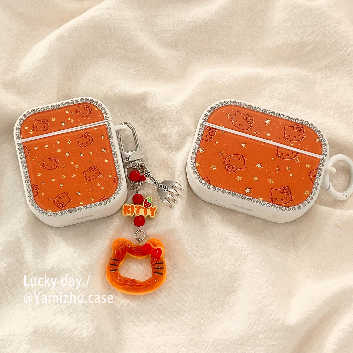 日韩风耳机壳保护壳全包防摔