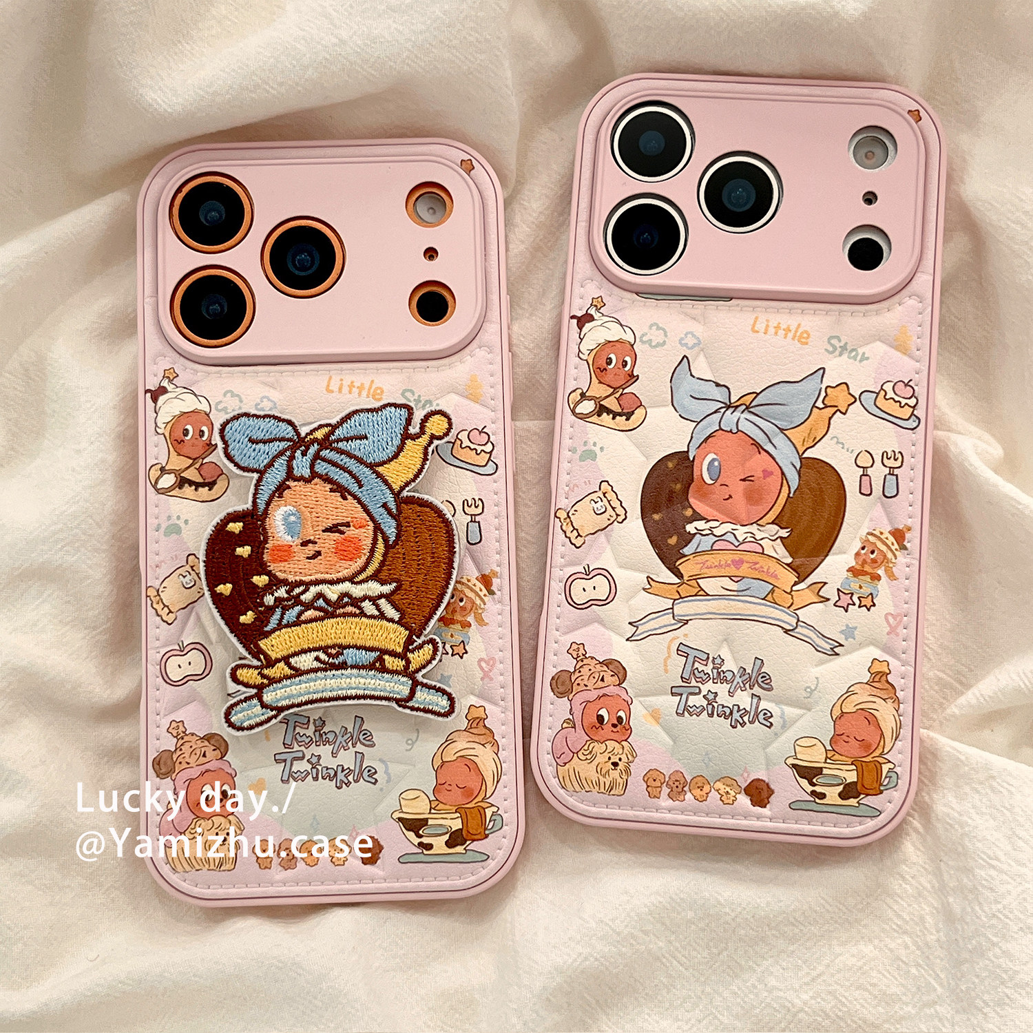 日系可爱卡通星星人带支架适用苹果17PRO手机壳iPhone16ProMax新款15pro女款小众13硅胶14防摔全包软壳保护套,3C数码配件,手机保护套/壳,淘宝优惠券,粉丝福利购,淘宝优惠卷