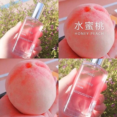 人间水蜜桃味香水女士持久留淡香水果花果香调香味学生少女清新男