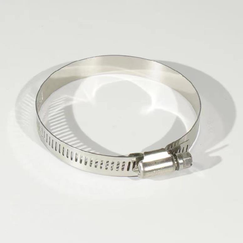 150排烟管卡箍排气管通风管卡扣软管卡子固定管100换气扇管不锈钢