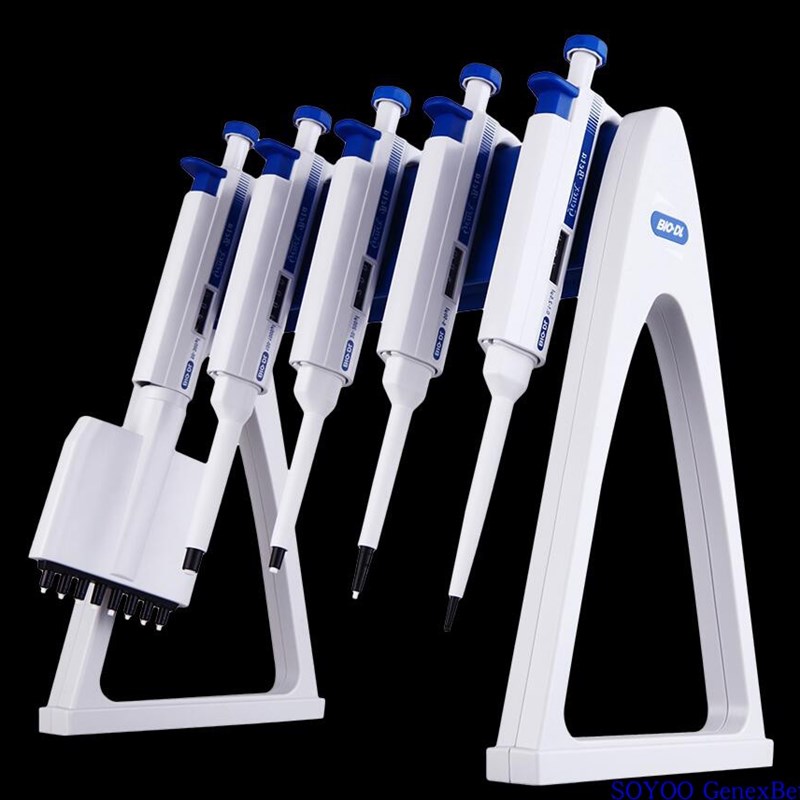 芬兰百得移液器Genex手动可调微量加样 进样移液枪1ml5ml10ml单道