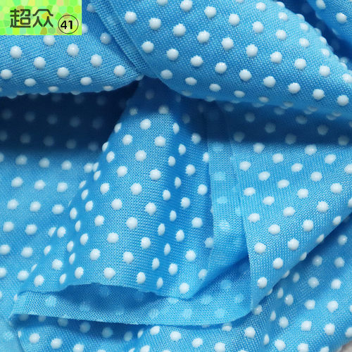 针织布弹力加工装饰品防滑布印花服装服饰瑜伽铺巾垫pvc滴塑布