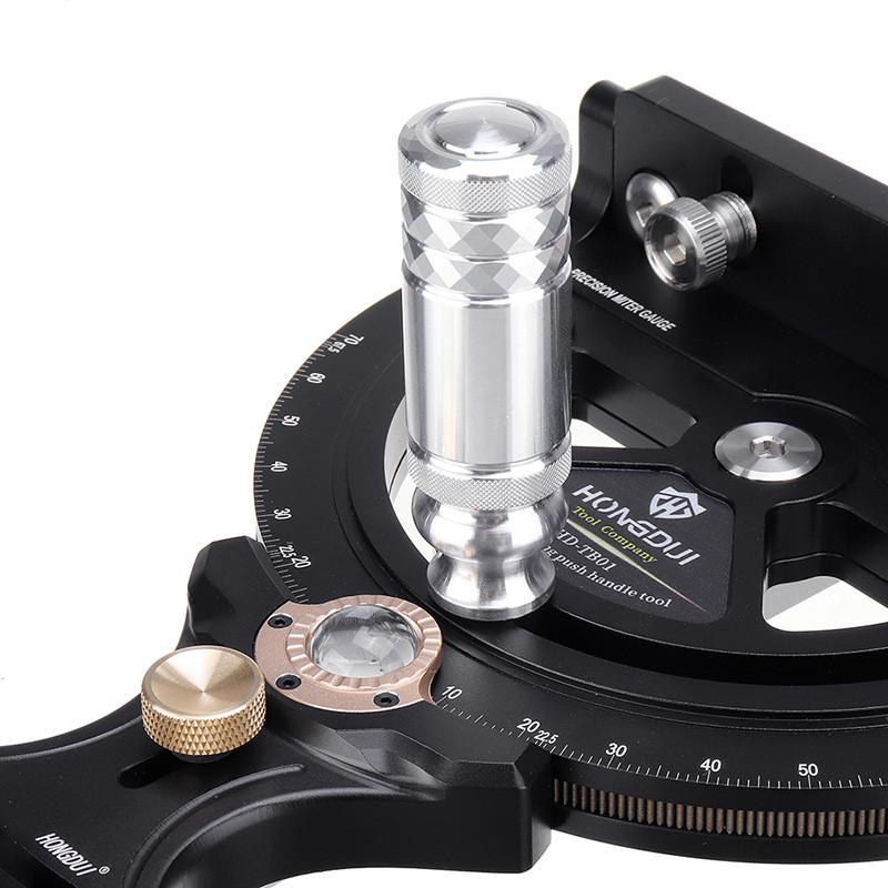 木工台锯推把靠山推带锯量角器横切斜切台锯料器推手diy工具鸿对