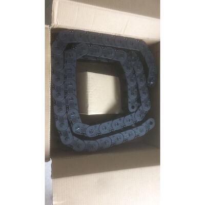 热销本椿tsubaki拖链tkp35h22-30w38r100-fo+mo塑料坦克链