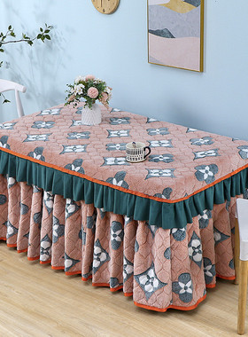 nn0i2020烤火桌子罩套电炉罩冬罩长方形加厚茶几烤火炉烤火被烤火